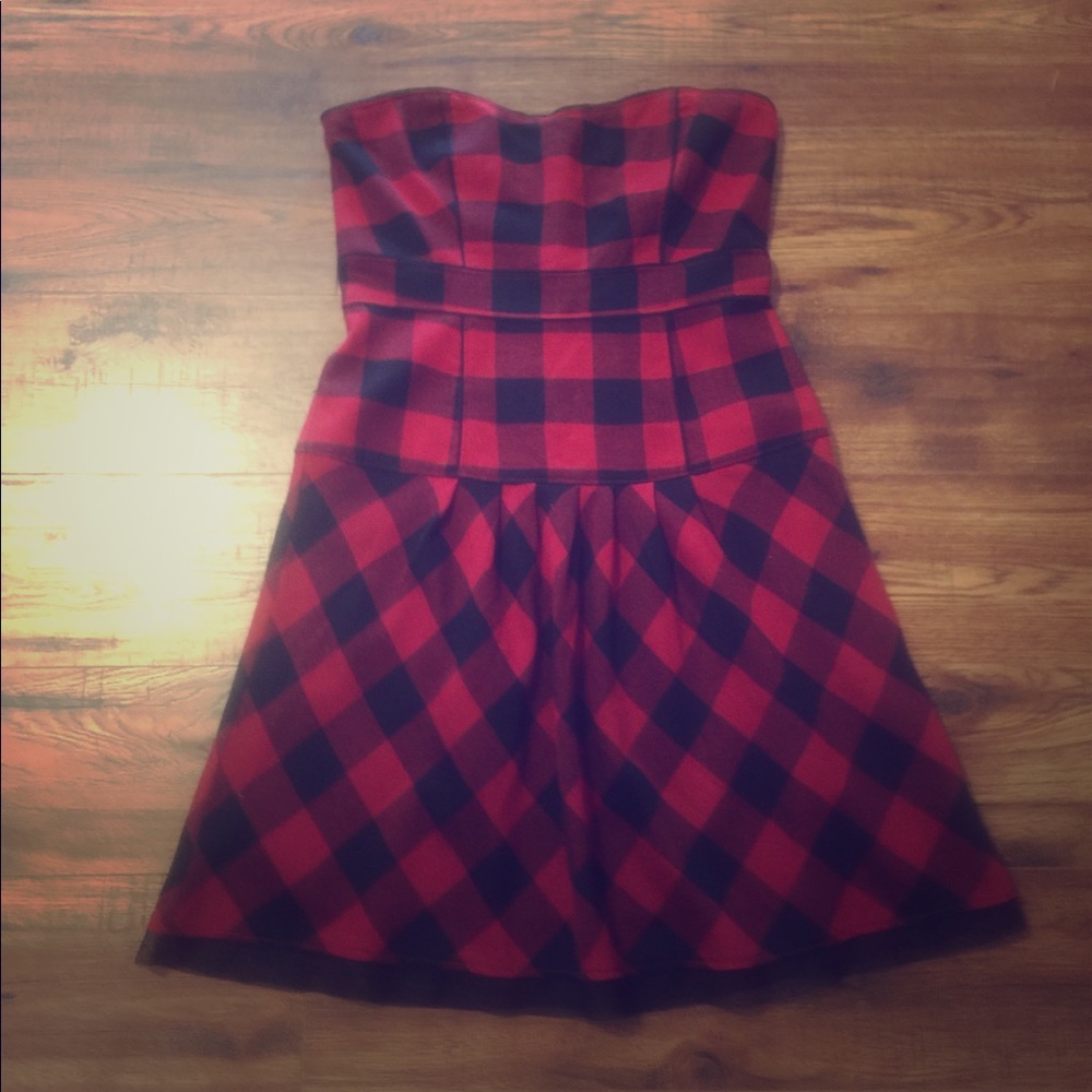 American Eagle Plaid Dress Size 10